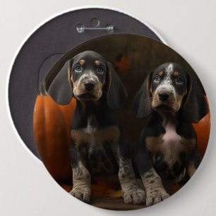 Bóton Redondo 15.24cm Filhote de Bluetick Coonhound Delícia de Outono Ab