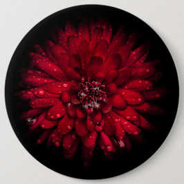 Bóton Redondo 15.24cm Flores De Quintal Sem Versão De 45 Cores