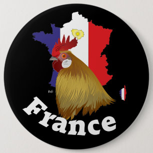 Bóton Redondo 15.24cm França France cia de fra Button