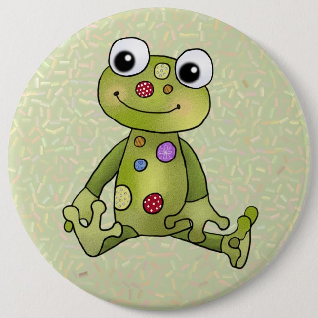 Bóton Redondo 15.24cm Frosch mit Punkten (Frente)