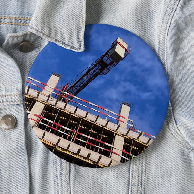 Bóton Redondo 15.24cm Geometria no ar (In Situ)