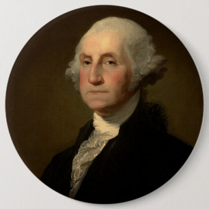 Bóton Redondo 15.24cm George Washington 1rua presidente americano por St
