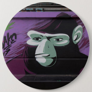 Bóton Redondo 15.24cm Grafites do macaco
