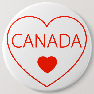Bóton Redondo 15.24cm Happy Heart Canada
