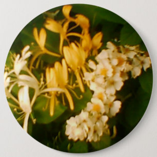 Bóton Redondo 15.24cm Honeysuckle Wild Floral