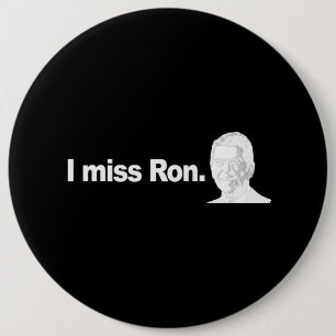 Bóton Redondo 15.24cm I MISS RON 2 Bumpersticker