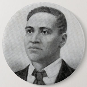 Bóton Redondo 15.24cm Ícones da História Negra: Crispus Attucks, Mártir