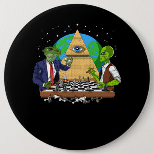 Bóton Redondo 15.24cm Illuminati Alienígena