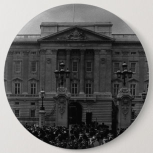 Bóton Redondo 15.24cm Inglaterra Antiga Londres Guarda Velha Palácio de