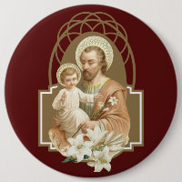 Joseph Child Jesus com Lily Religião