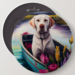 Bóton Redondo 15.24cm Labrador ao Remo: Uma Aventura Cênica