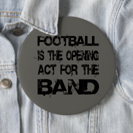 Bóton Redondo 15.24cm Lei De Abertura De Futebol De Banda Para A Banda