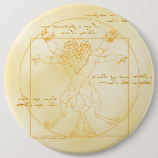 Bóton Redondo 15.24cm LEOMORPHIC DA VINCI 6" botão