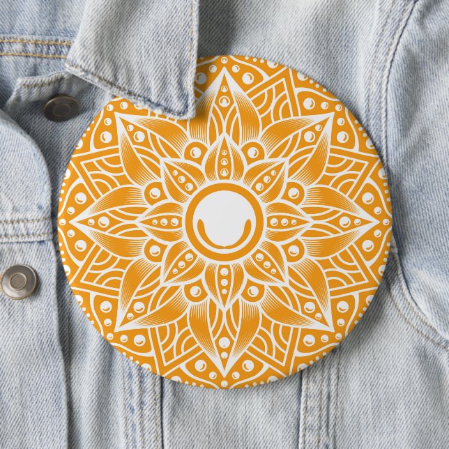 Bóton Redondo 15.24cm Luxury Mandala 13 (In Situ)