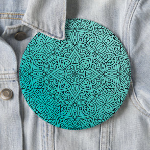 Bóton Redondo 15.24cm Luxury Mandala 38