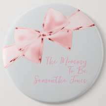 Mamãe Rosa Elegante Para Ser Chá de fraldas Rapari