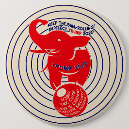 Bóton Redondo 15.24cm Mantenha A Bola Rolando Trump 2020