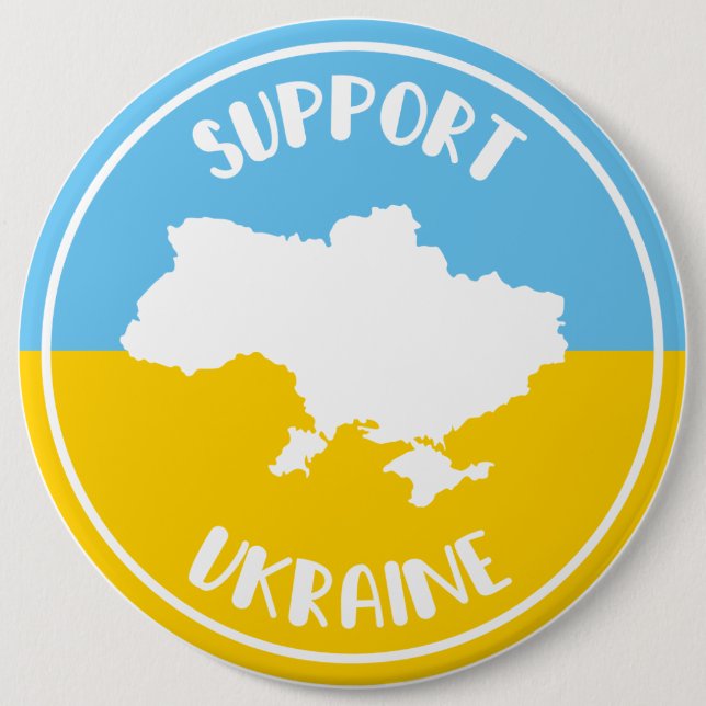 Bóton Redondo 15.24cm Mantenha ou design seu próprio botão (Frente)