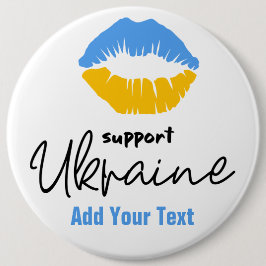 Bóton Redondo 15.24cm Mantenha ou design seu próprio botão