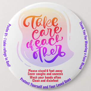 Bóton Redondo 15.24cm Mantenha ou design seu próprio RoundButton