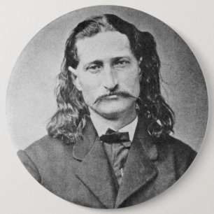 Bóton Redondo 15.24cm Marshal Wild Bill Hickok Old West Guncater