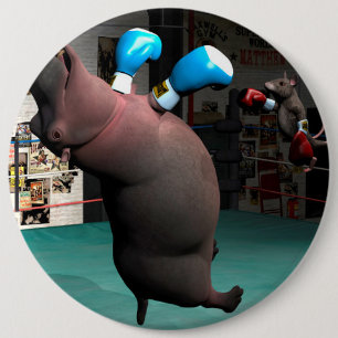 Bóton Redondo 15.24cm Mouse Beats Hippo KO