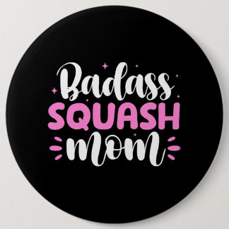 Bóton Redondo 15.24cm Mulher Badass Squash Mãe Jogadora de Esquadra Mãe 