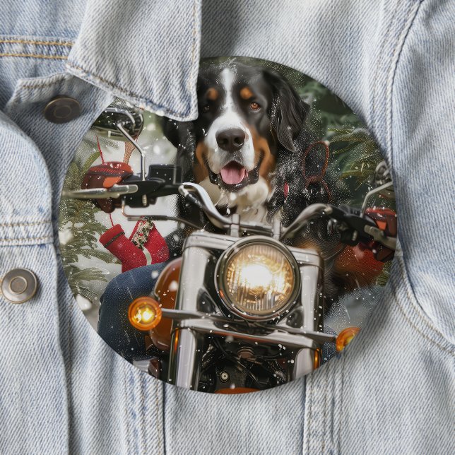 Bóton Redondo 15.24cm Natal da Grande Montanha Suíça (In Situ)