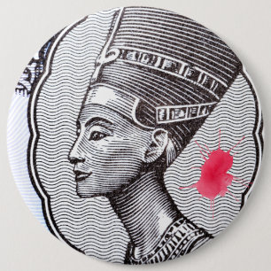 Bóton Redondo 15.24cm Nefertiti Pin