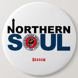 Bóton Redondo 15.24cm Northern Soul - Mantenha a Fé