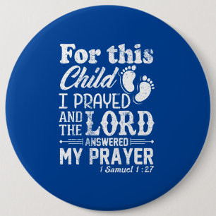 Bóton Redondo 15.24cm Novo papai nova mãe para ser