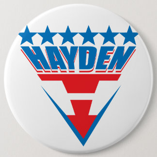 Bóton Redondo 15.24cm O botão de Hayden