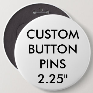 Bóton Redondo 15.24cm O costume personalizou o vazio do crachá do Pin d