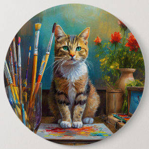 Bóton Redondo 15.24cm O Gato Artístico