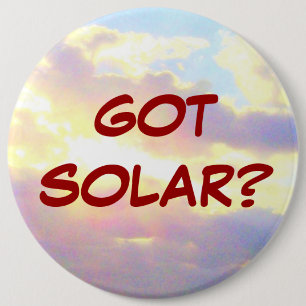 Bóton Redondo 15.24cm OBTIDO SOLAR? botão
