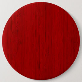 Bóton Redondo 15.24cm Olhar de madeira de bambu vermelho marrom da grão