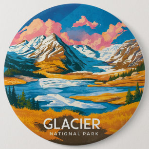 Bóton Redondo 15.24cm Parque Nacional Glacier