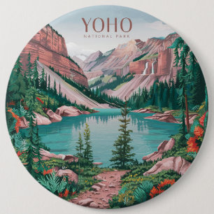 Bóton Redondo 15.24cm Parque Nacional Yoho