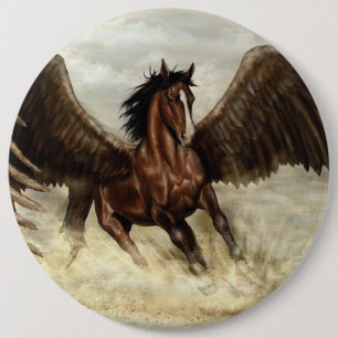 Bóton Redondo 15.24cm Pegasus na asa
