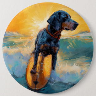 Bóton Redondo 15.24cm Pintura de Navegação em Praia do Bluetick Coonhoun