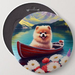 Bóton Redondo 15.24cm Pomerânia num Remo: Uma Aventura Cênica