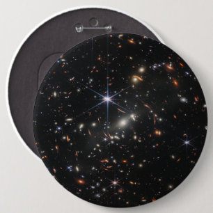 Bóton Redondo 15.24cm Primeiro Campo Profundo do Universo da Web James