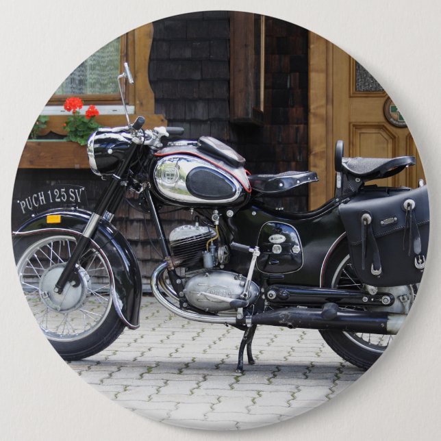 Bóton Redondo 15.24cm Puch 125 SV (Frente)