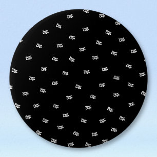 Bóton Redondo 15.24cm Qualquer imagem carregada, Design ou o seu logotip