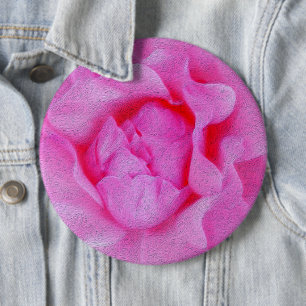 Bóton Redondo 15.24cm rosa rosa