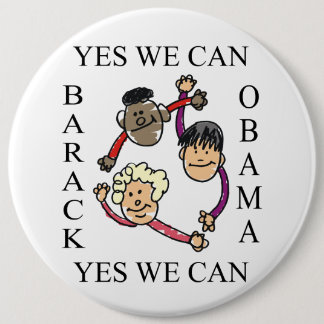 BÓTON REDONDO 15.24CM SIM NÓS PODEMOS - CÍRCULO DA ESPERANÇA