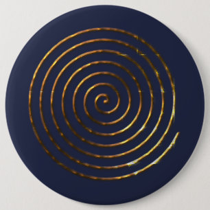 Bóton Redondo 15.24cm Símbolo Céltico Espiral