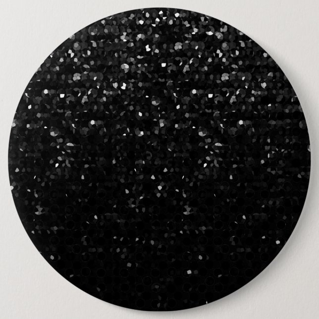 Bóton Redondo 15.24cm Strass de Button Crystal Bling (Frente)