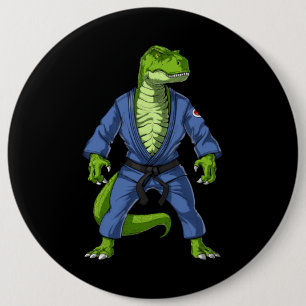 Bóton Redondo 15.24cm T-Rex Dinossauro Jiu-Jitsu
