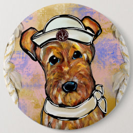 BÓTON REDONDO 15.24CM TERRIER AIREDALE  